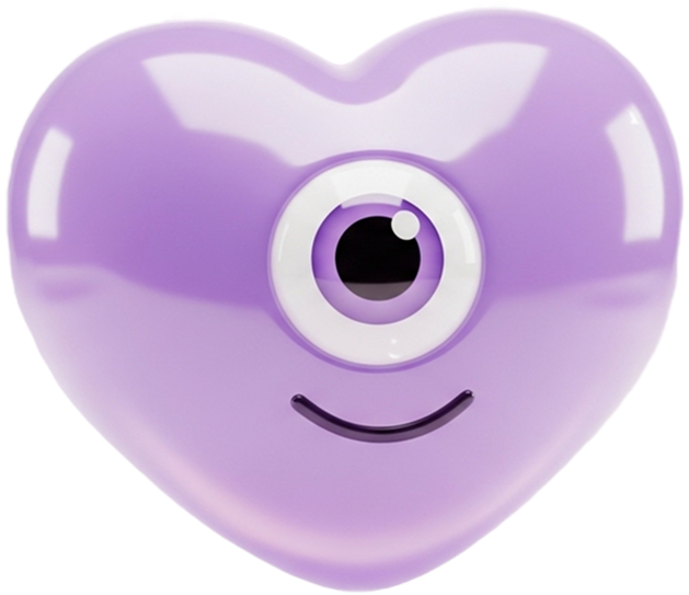 감정 이모지를 활용한 캐릭터 배경 그래픽